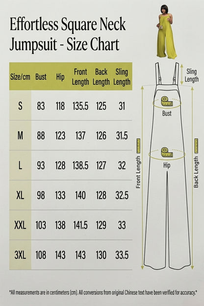Effortless Square Neck Jumpsuit
