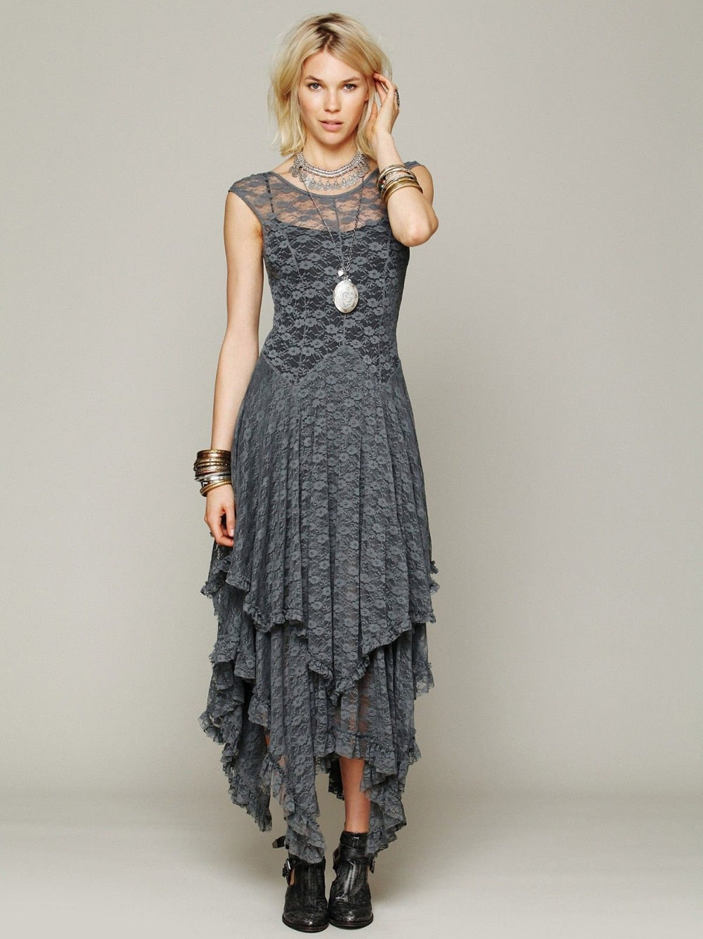asymmetric lace dress Lace Dress | Maxi Dress | Casual Dresses