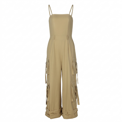 Elegant Mid Waist Jumpsuit