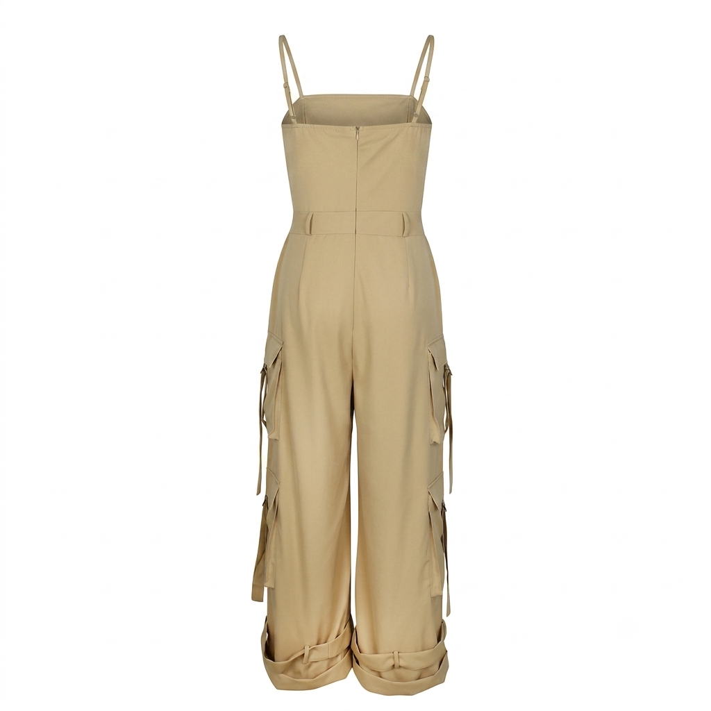 Elegant Mid Waist Jumpsuit