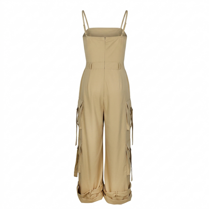 Elegant Mid Waist Jumpsuit
