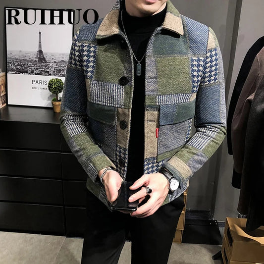 Men's Patchwork Sport Jacket