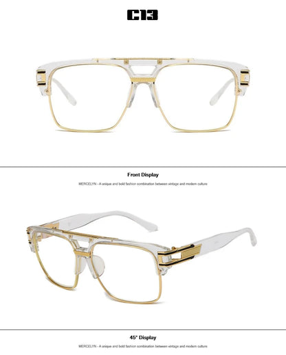 Men's Square Designer Sunglass