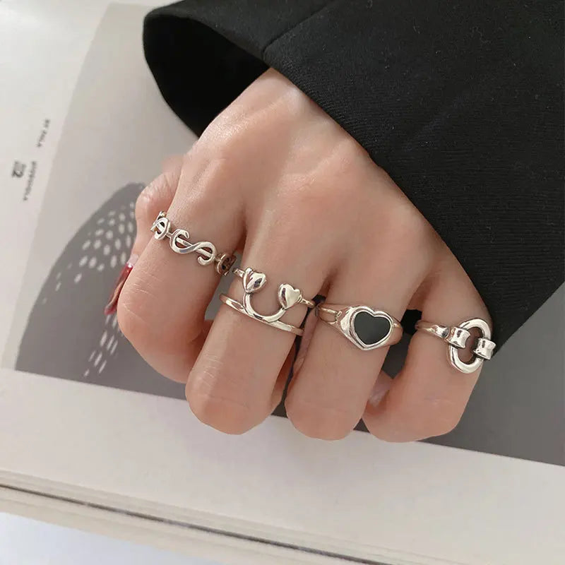 Silver Fashion Ring