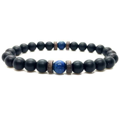 Lava Stone Chakra Arrow Bracelet