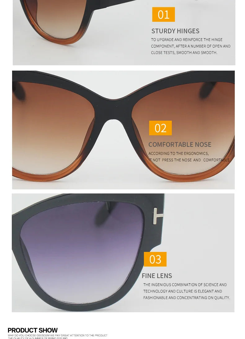 Cat Eye Design Sunglasses