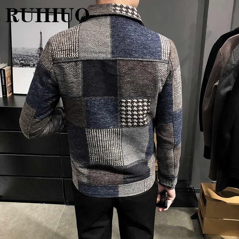 Men's Patchwork Sport Jacket