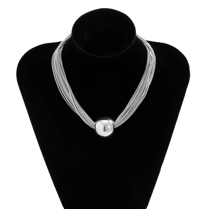 Elegant Multi-Strand Statement Chain Jewelry