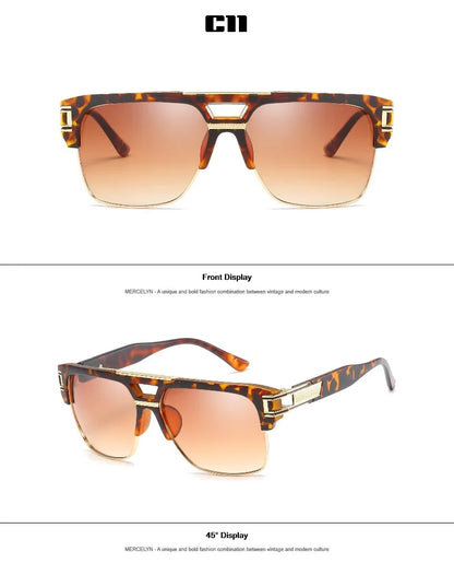 Men's Square Designer Sunglass