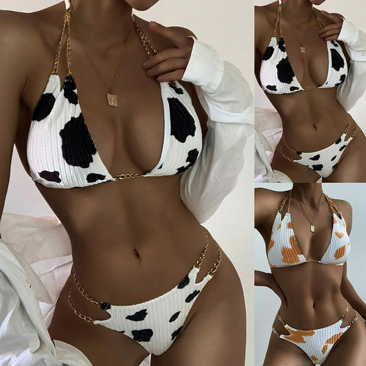 Two Piece Summer Thong Swimsuit