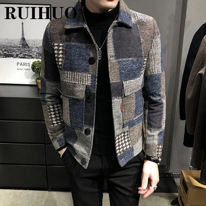 Men's Patchwork Sport Jacket