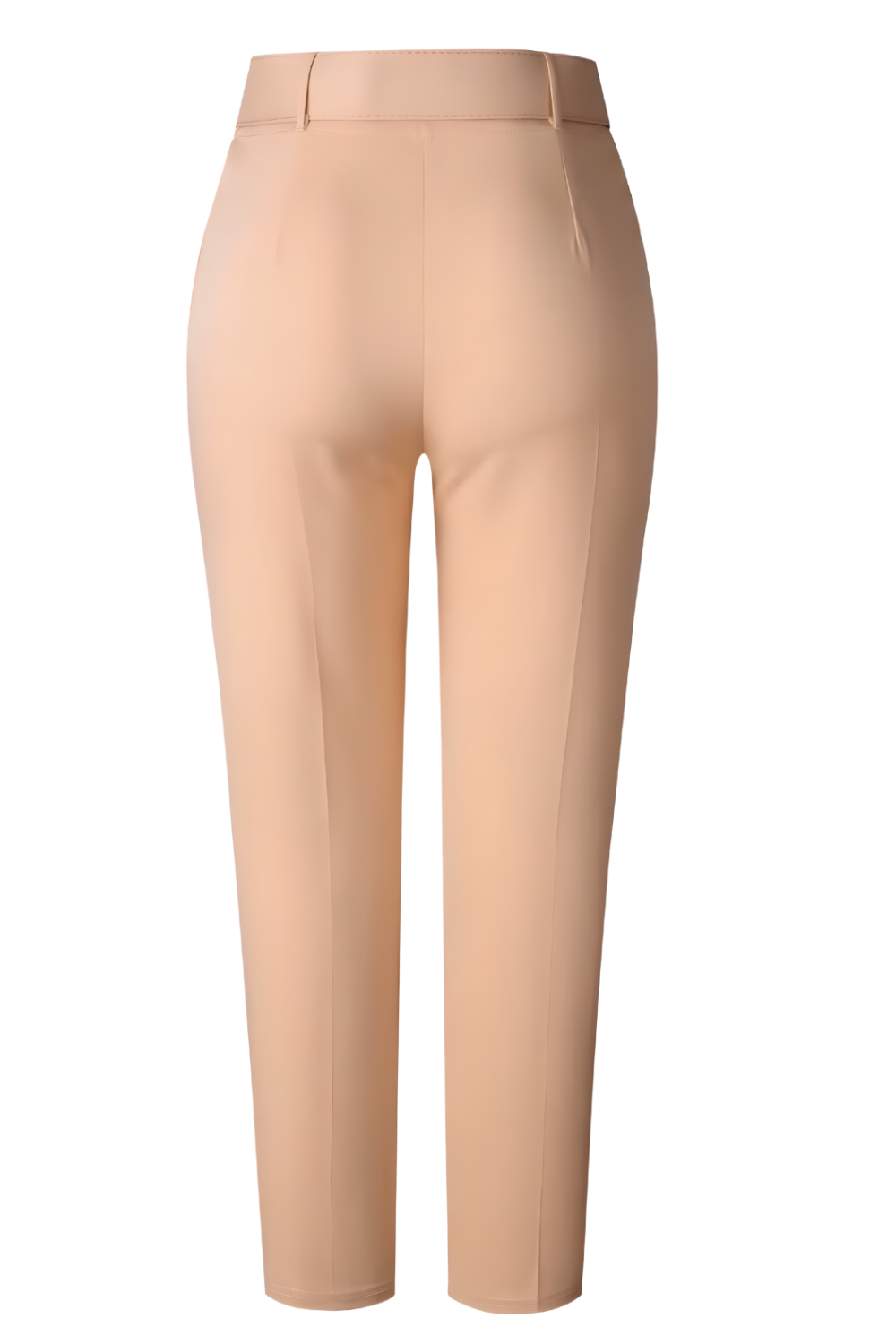 Beige pants on a white background