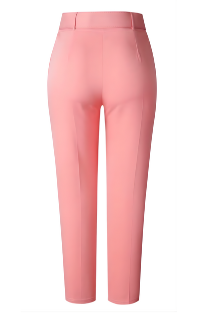 Pink pants on a white background