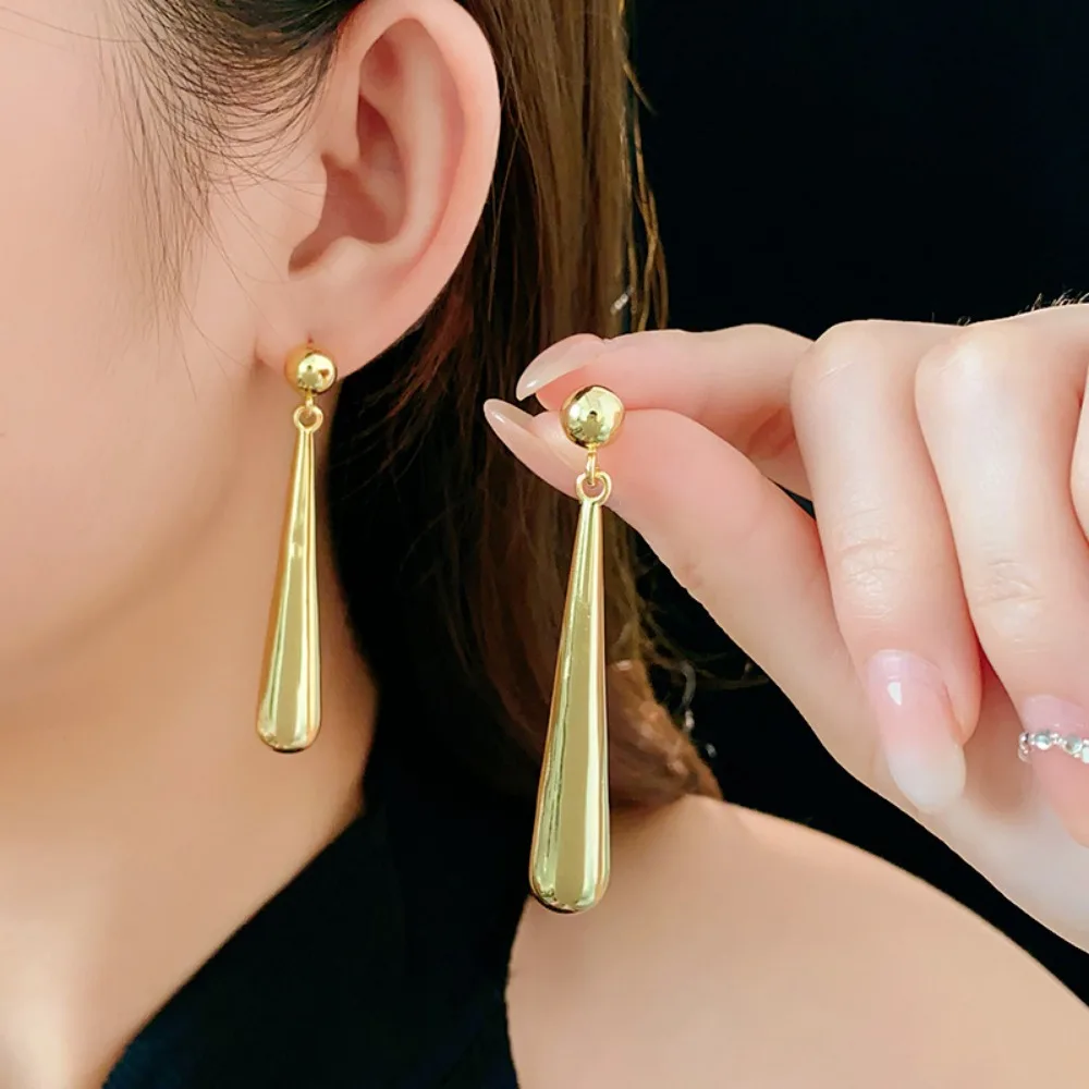 Minimalist Water Droplet Earrings