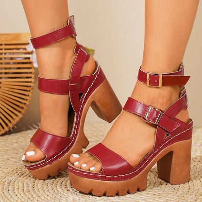 Step Into Confidence Platform Sandals