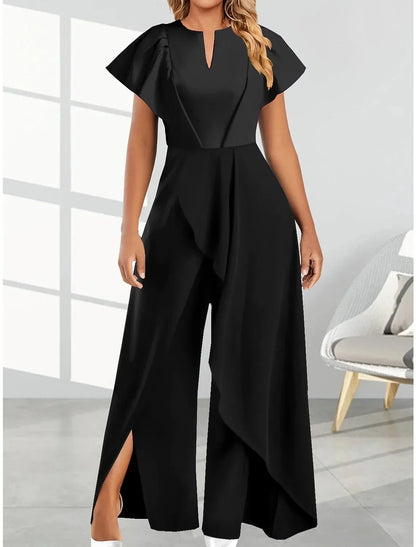 Women's Elegant Wide Leg Jumpsuit