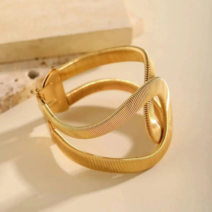 Adjustable Wide Arm Bracelet