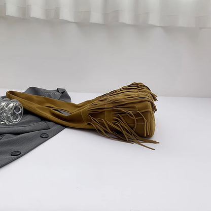 The Muse Soft Fringe Hobo Bag