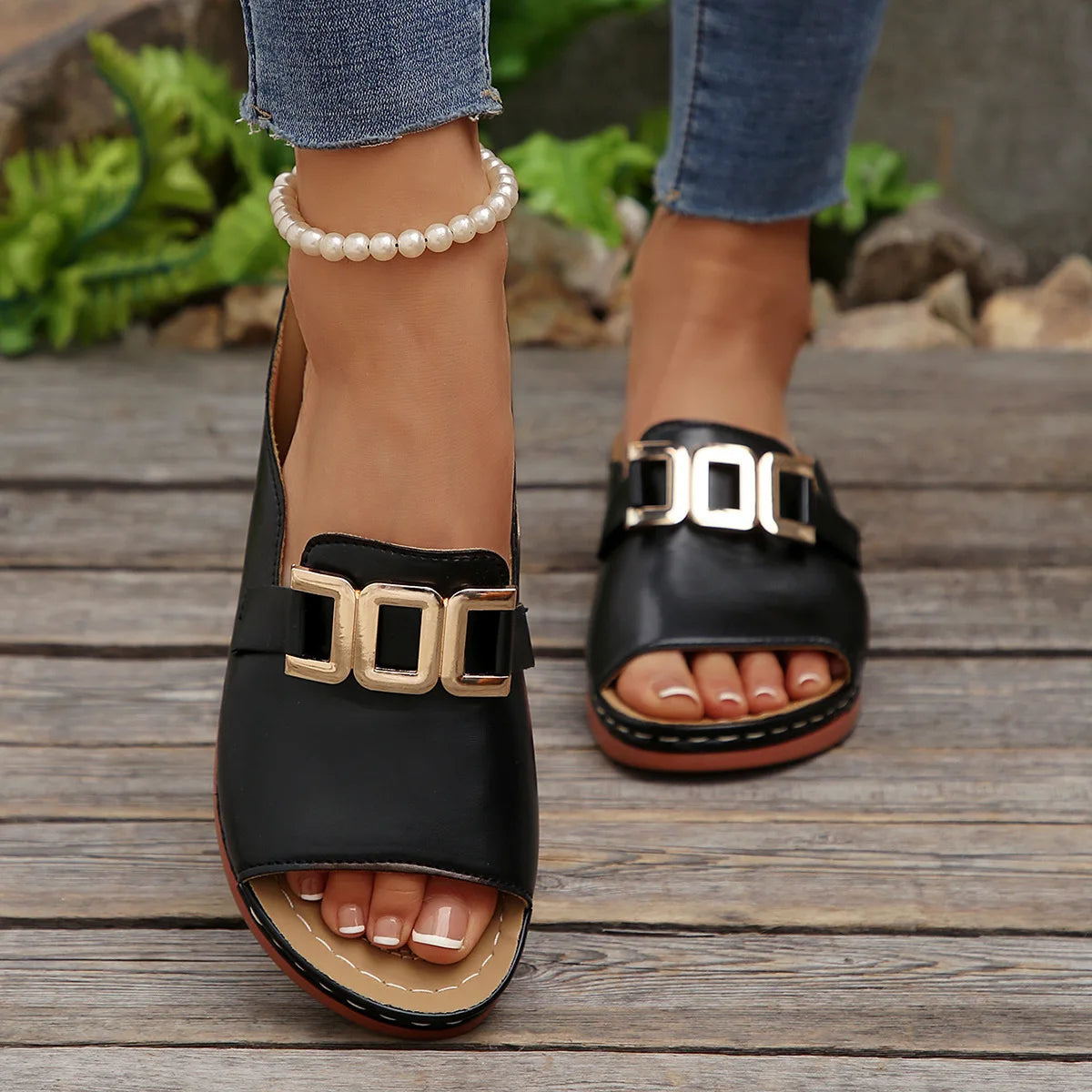 Women Wedge Sandals Casual Comfort