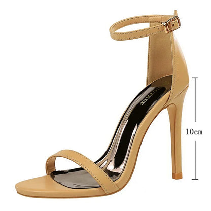 Elegant Ankle Strap Heels