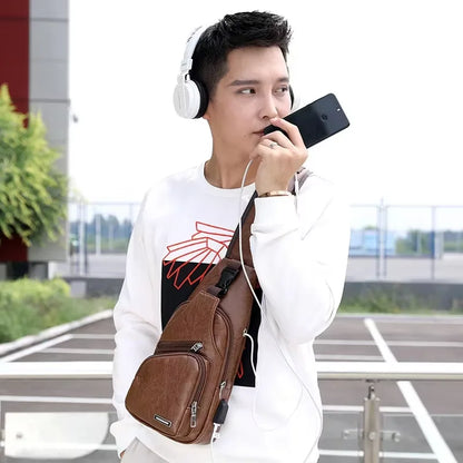 Men Crossbody Sling Bag