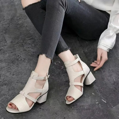 Ankle Strap Gladiator Flats