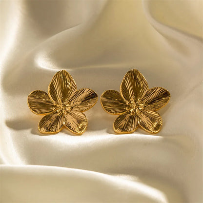 Golden Statement Earrings Collection