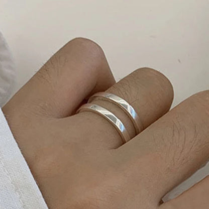 Bohemian Silver Adjustable Rings