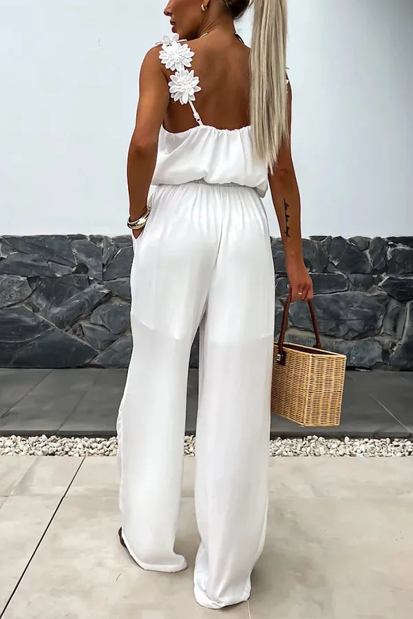Bohemian Sleeveless Summer Jumpsuit