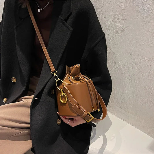 The Harlow Ring Bucket Bag