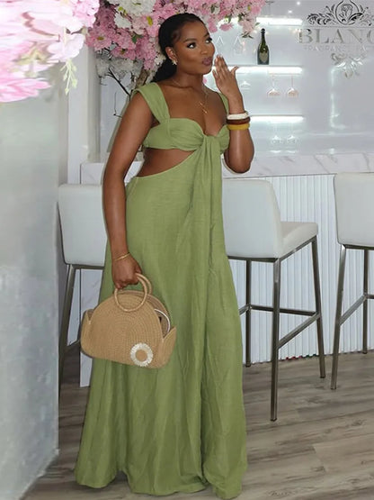 Redefined Summer Backless Jumpsuit