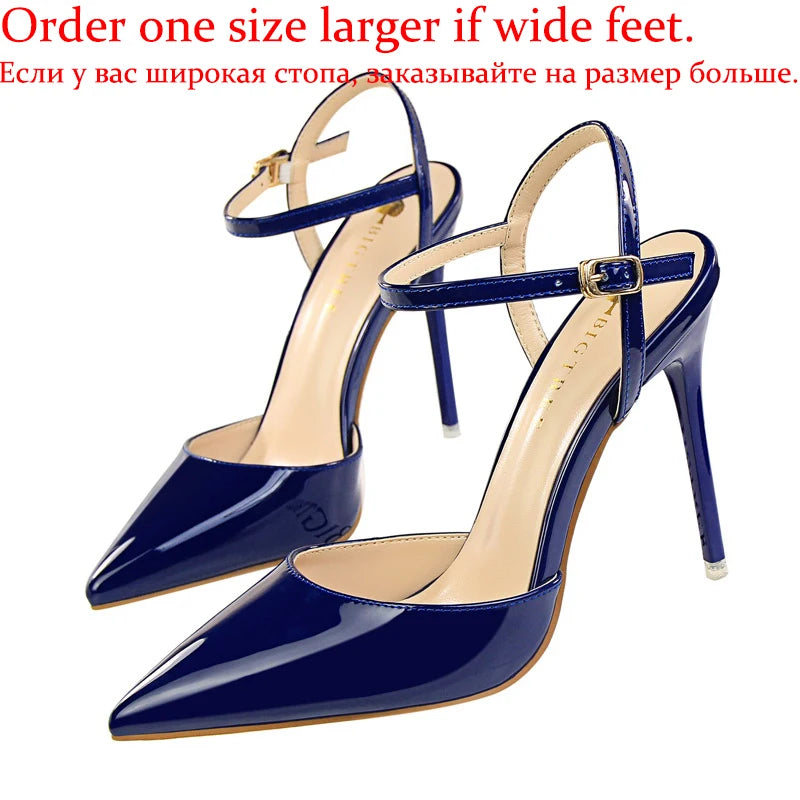 Pointed Toe Thin Heel Dress Shoes