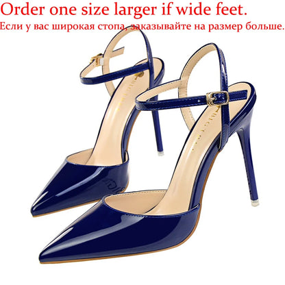 Pointed Toe Thin Heel Dress Shoes