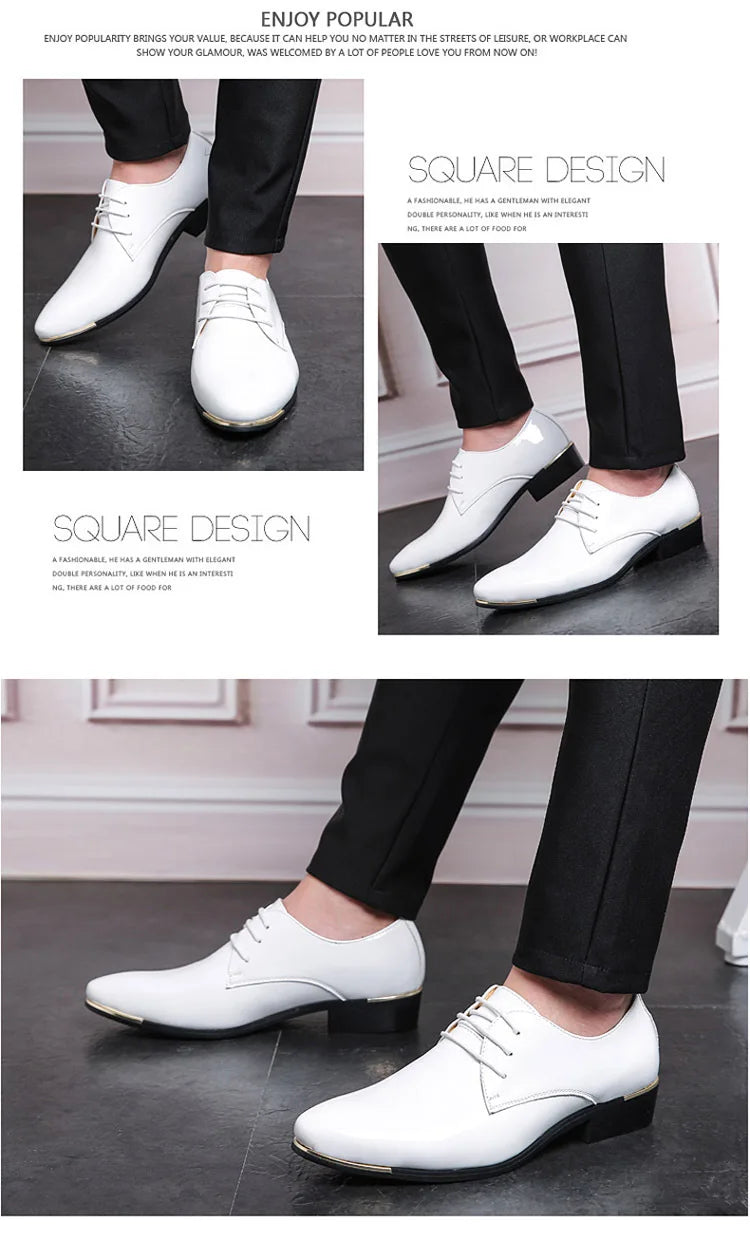 Men's Patent Leather Dress Shoes