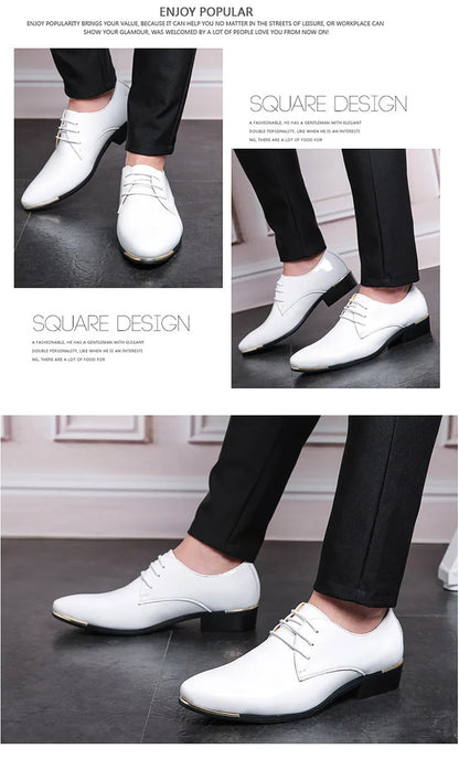 Men's Patent Leather Dress Shoes