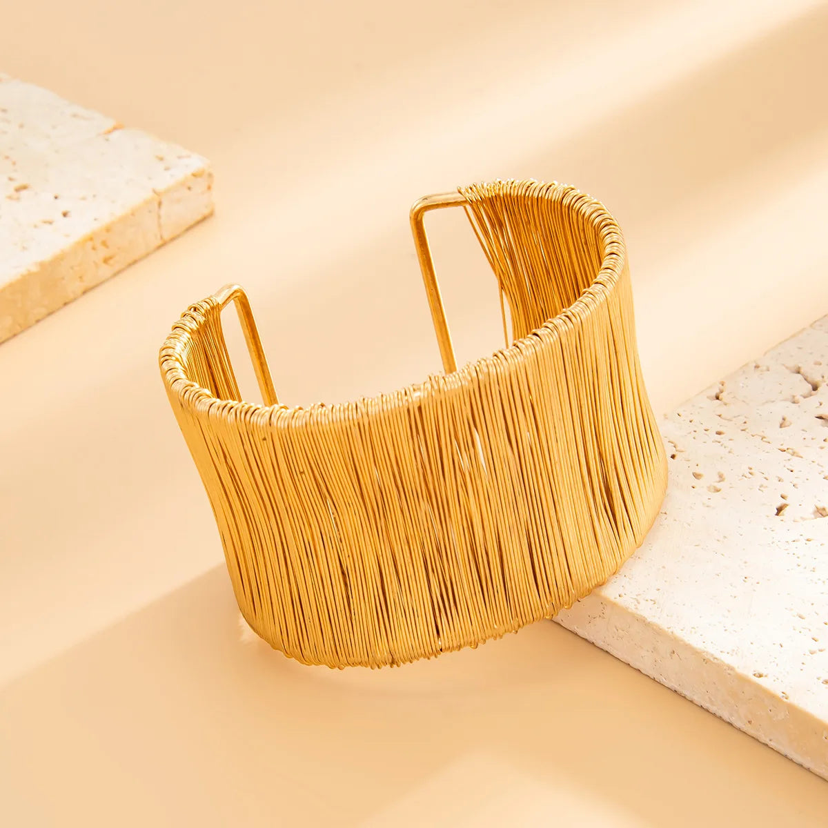 Adjustable Wide Arm Bracelet