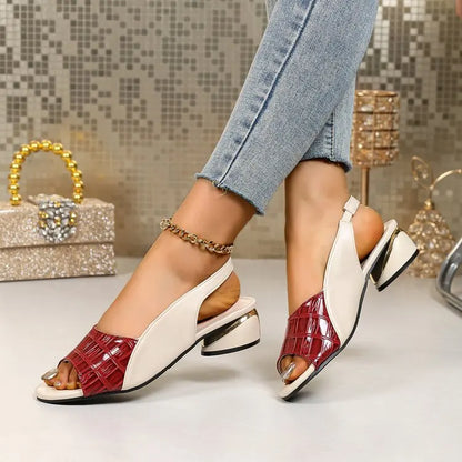 Elegant Mid-Heel Sandals