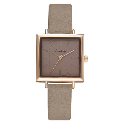 Square Fashion Luxury Ladies Watch
