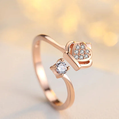 Exquisite Adjustable Sterling Silver Ring