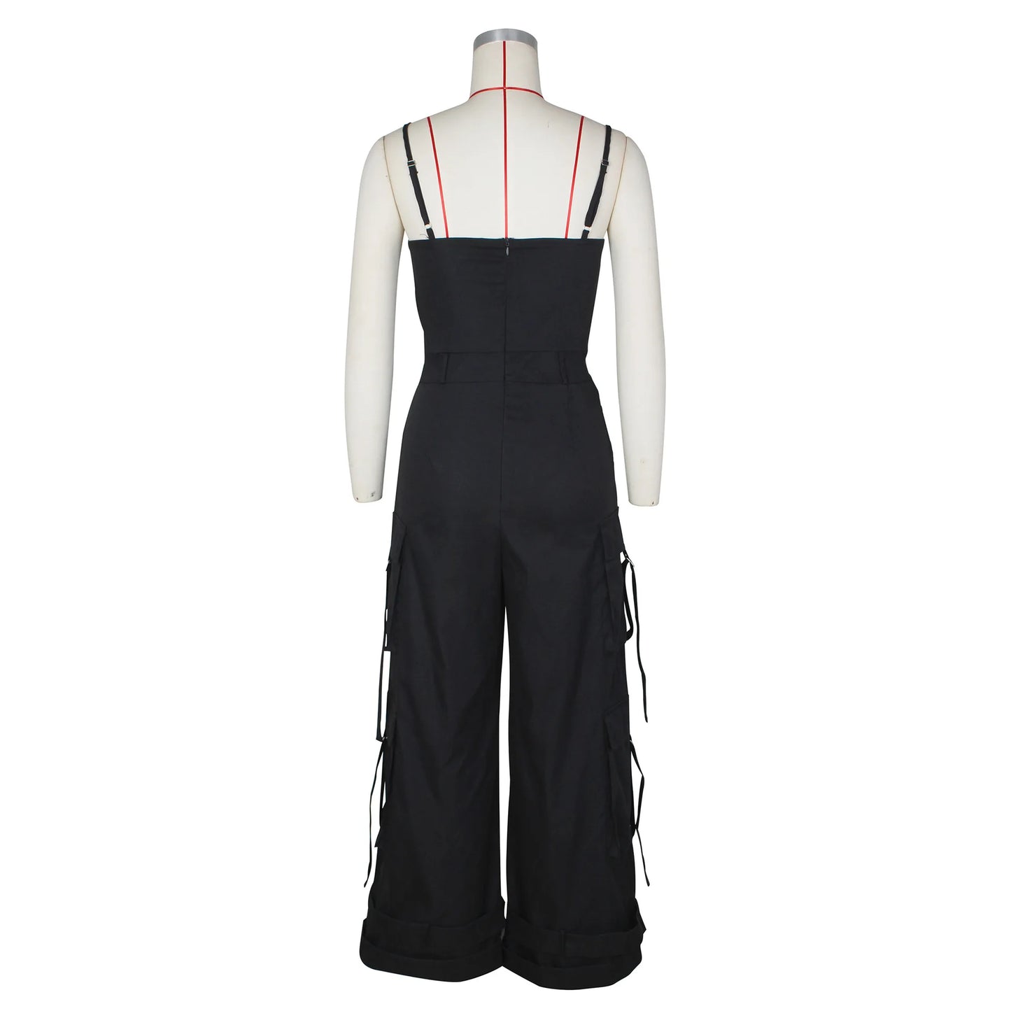 Elegant Mid Waist Jumpsuit