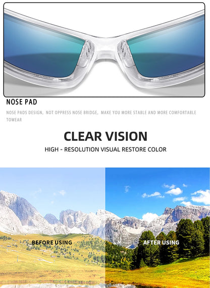  Apex Vision Polarized Sports Sunglasses