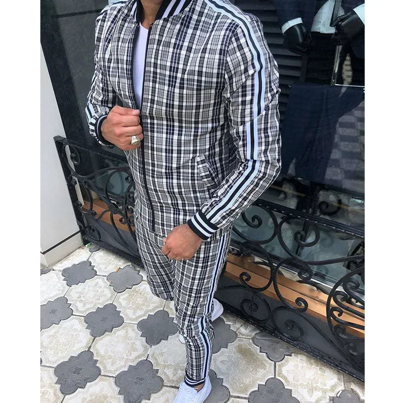 Streetwear Style Men's Suit