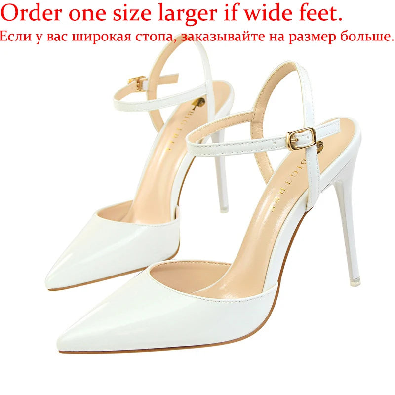 Pointed Toe Thin Heel Dress Shoes