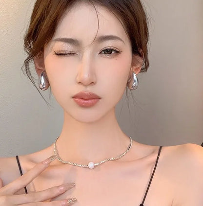 Luxe Drop Metal Earrings