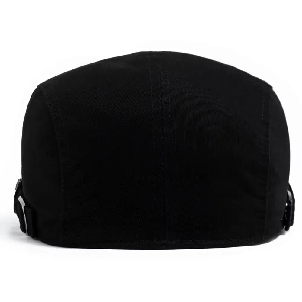 Heritage Cotton Adjustable Newsboy Beret