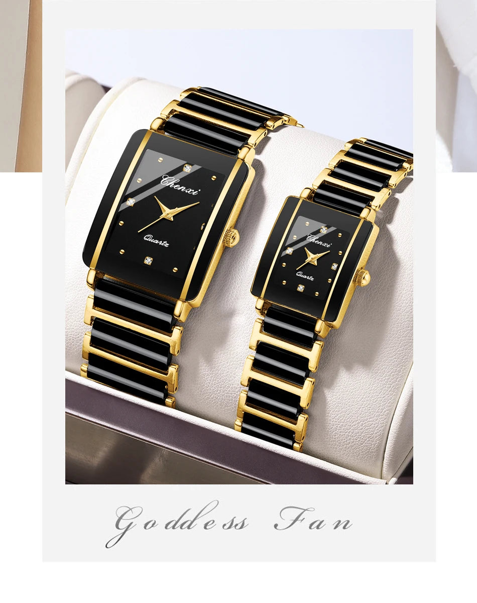 Luxury Ceramic Couple Watches
