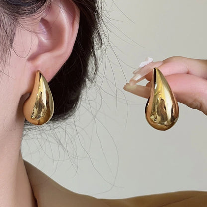 Luxe Drop Metal Earrings