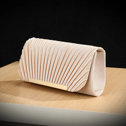 Luxury Shimmer Envelope Clutch