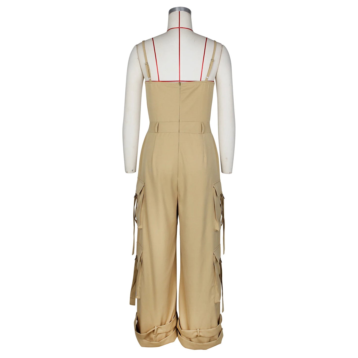 Elegant Mid Waist Jumpsuit