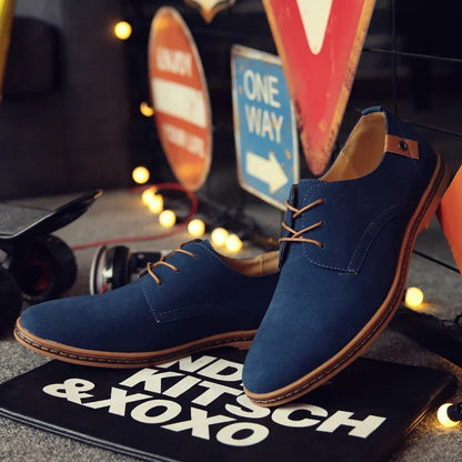 Men's Premium Suede Oxford Shoes